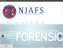 Tablet Screenshot of njafs.org